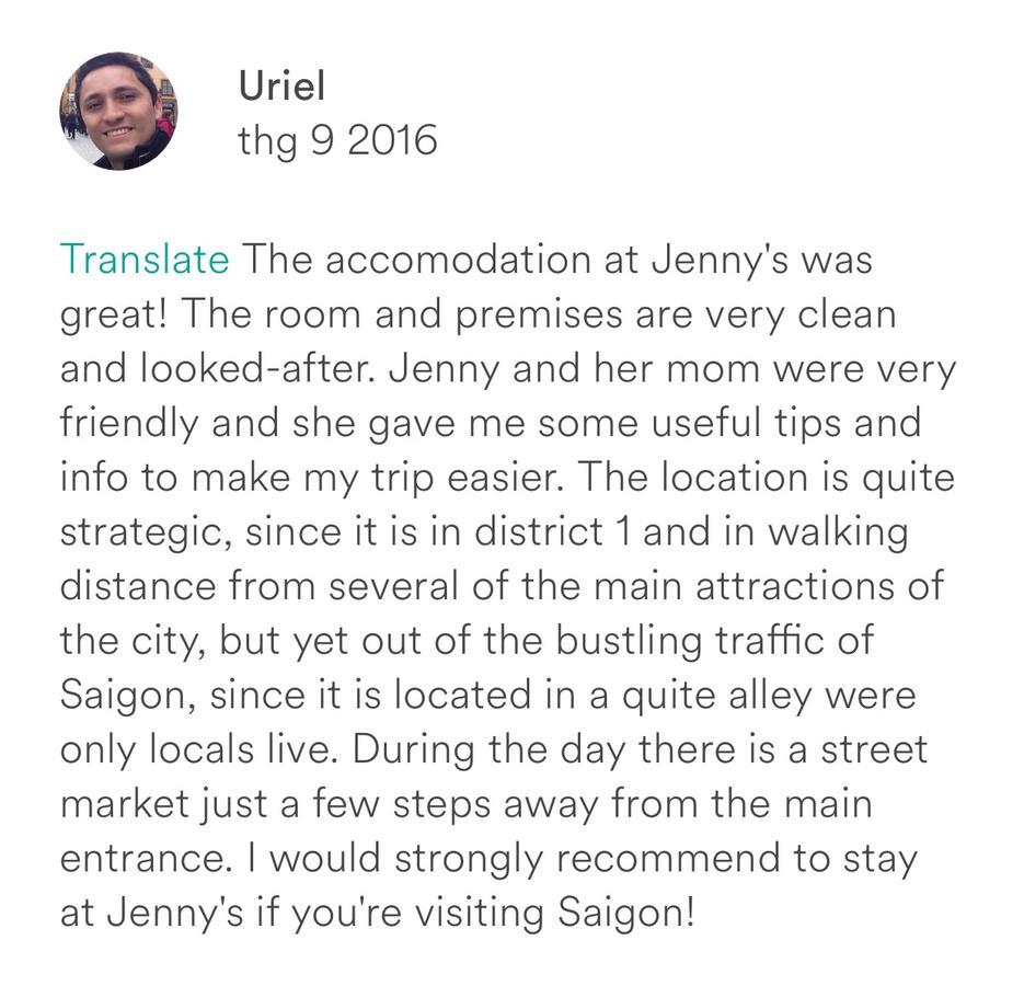 Jenny'S Place 1 Хошимин Екстериор снимка